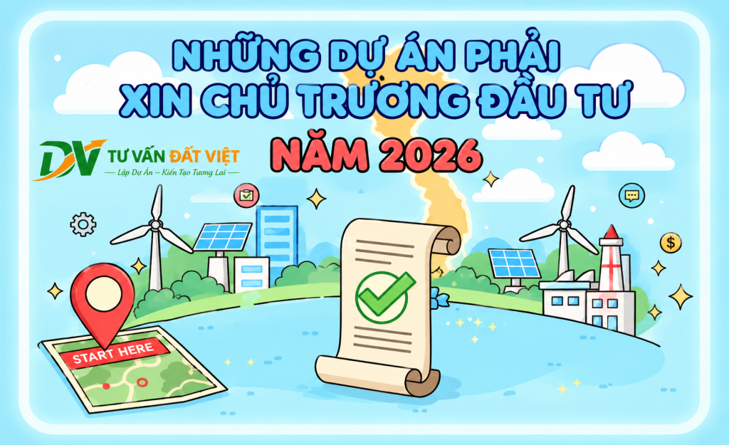 các dự án xin phép đầu tư